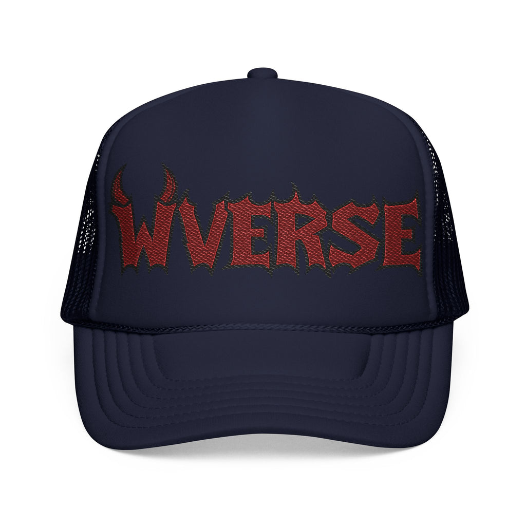 W Verse Devilish Branded Foam Trucker Hat