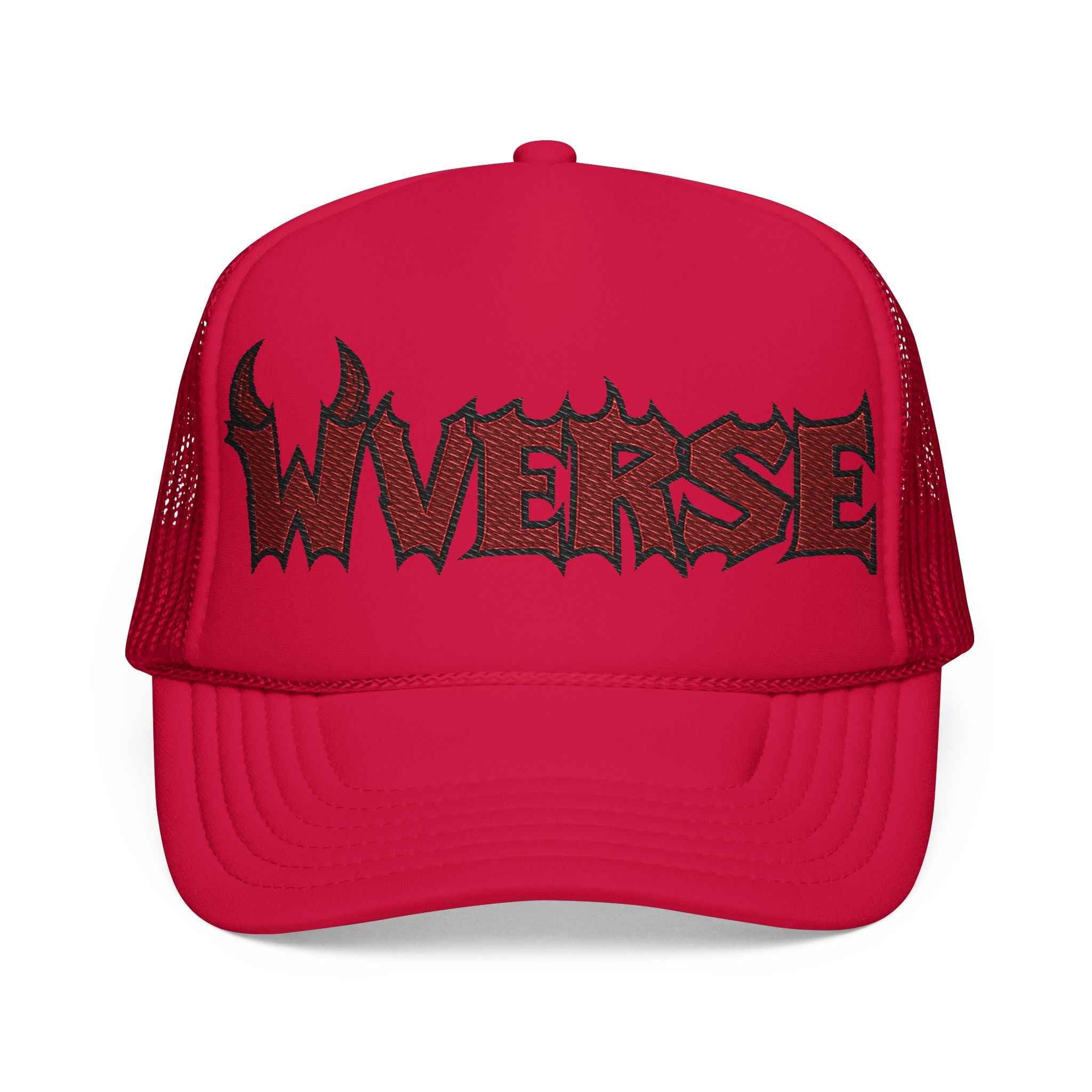 W Verse Devilish Branded Foam Trucker Hat