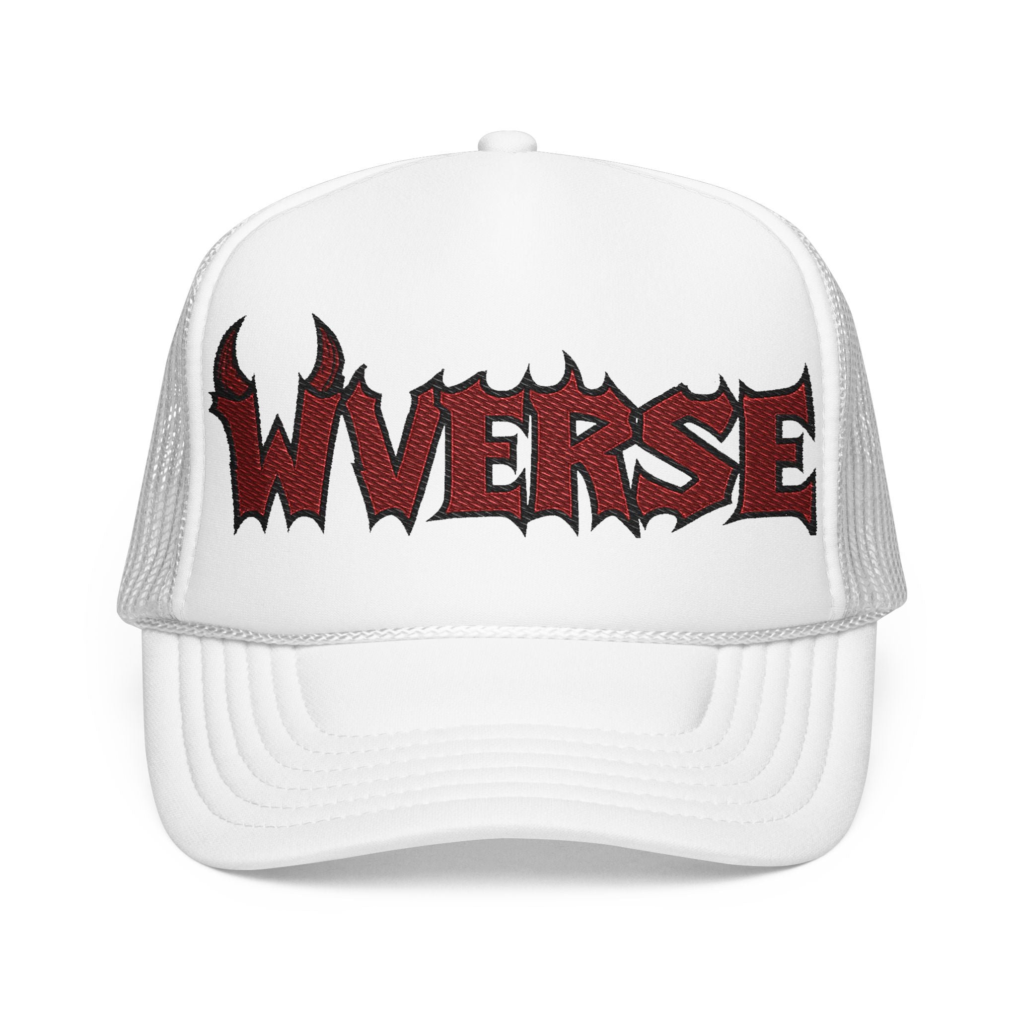 W Verse Devilish Branded Foam Trucker Hat