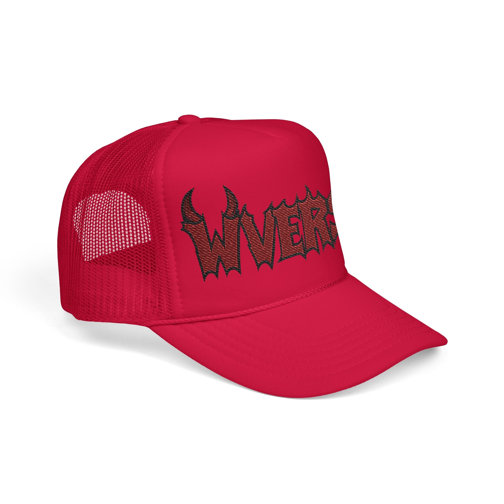 W Verse Devilish Branded Foam Trucker Hat