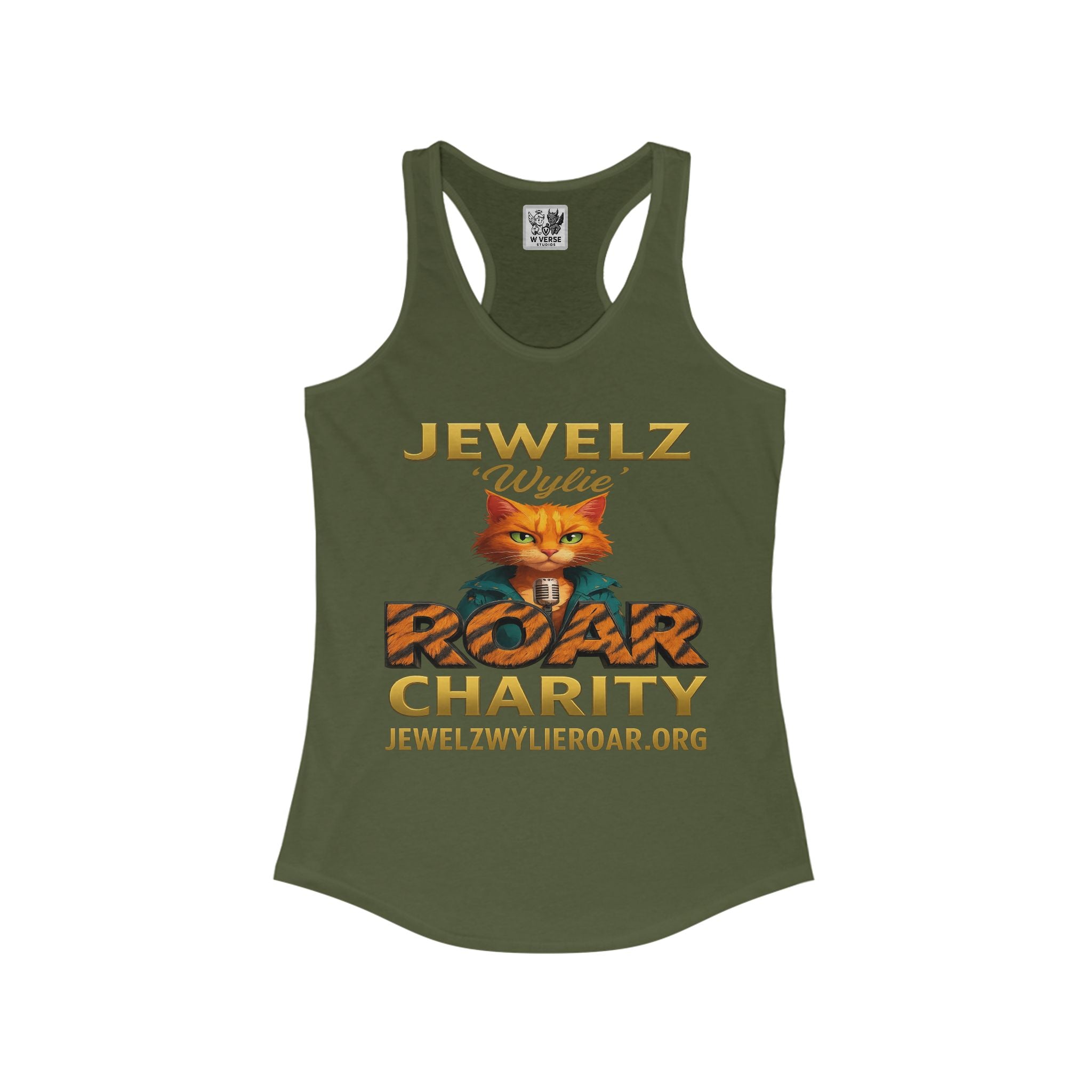 Jewelez ‘Wylie’ Roar Women's Racerback Tank