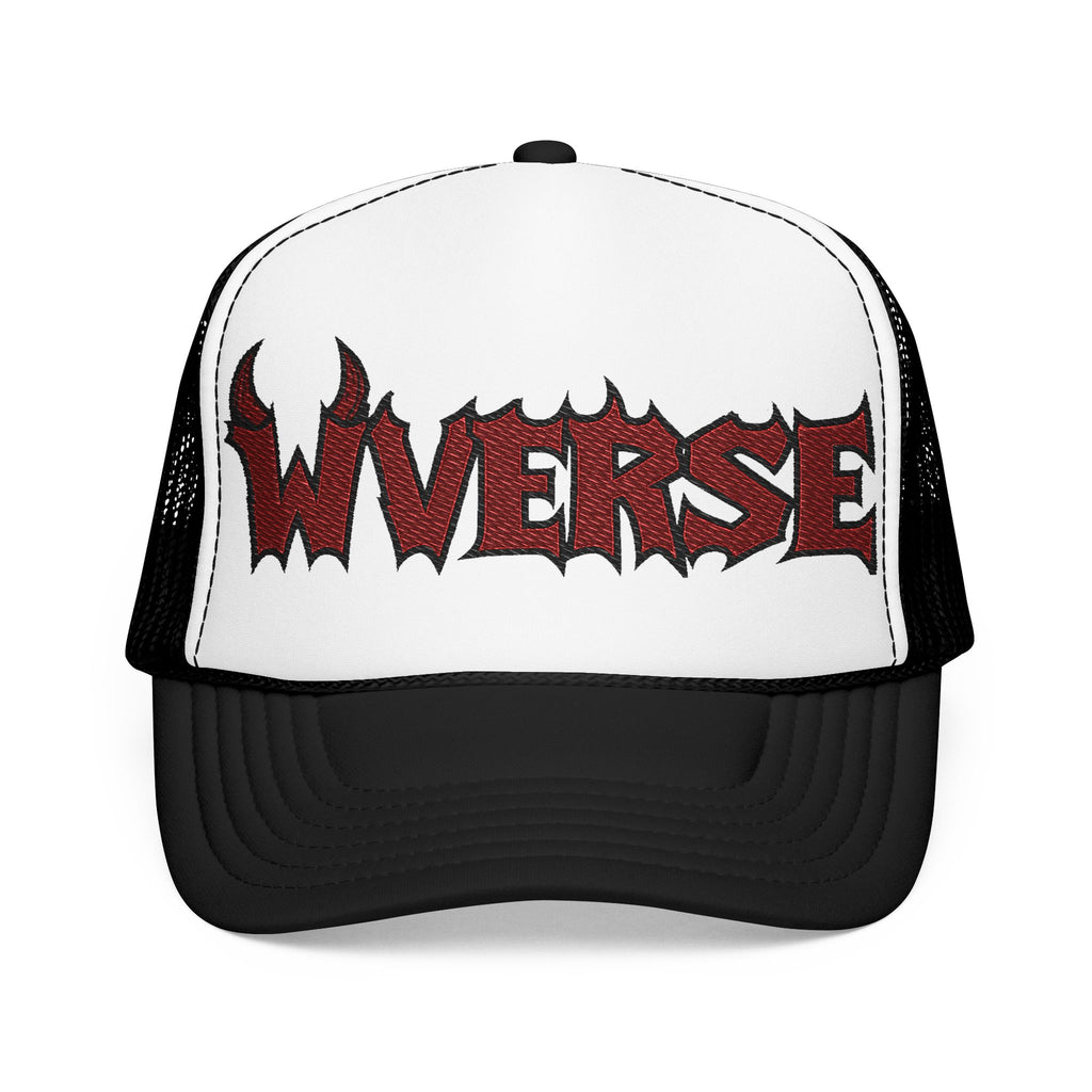 W Verse Devilish Branded Foam Trucker Hat