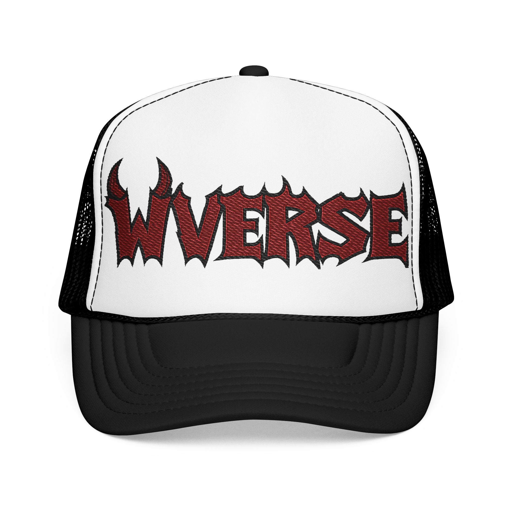 W Verse Devilish Branded Foam Trucker Hat