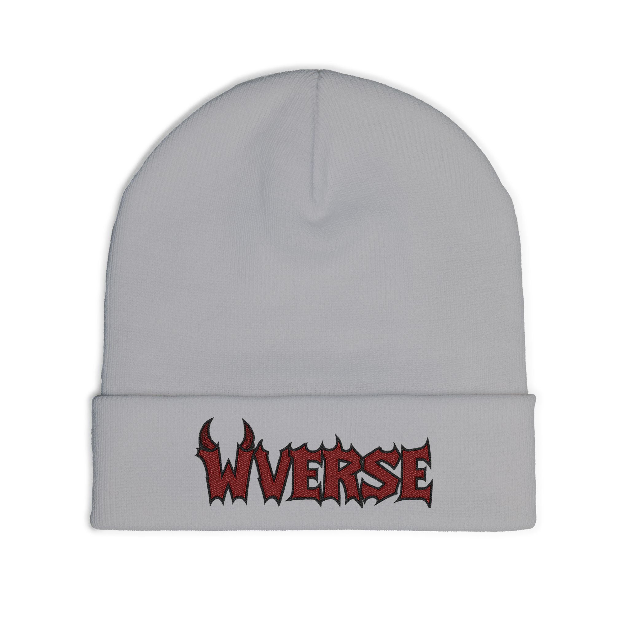 W Verse Branded Knit Beanie